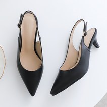 멜팅나인 여성용 심플라인 슬링백힐 5cm CL5577뒤오픈