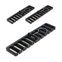 ABM 벨트넥타이걸이, 블랙, 3개