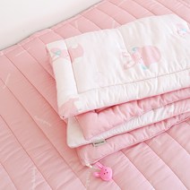 밀로앤개비 그린티 모달 사계절 아기 패드, 레터링로라