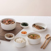로이첸 식기 홈세트 7p, 크림화이트, 6종
