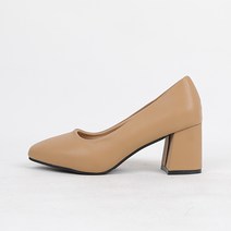 인더슈 늘품 베이직 펌프스 힐 PU 7cm