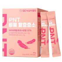 GC녹십자웰빙 PNT 비움 과일야채 유래 발효효소 30p, 90g, 1개