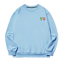 언탭트 남성용 빅사이즈 베이비몬스터 맨투맨