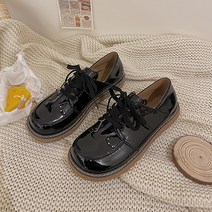 더플로우 여성용 냥냥펀치 귀여운 동글 로퍼