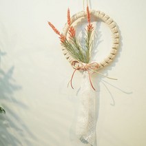써클 조화리스 마크라메 NO118, 혼합색상