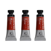 신한화구 전문가 과슈 3p 스칼렛 레드 B, 15ml, 1색
