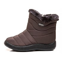 MARKET A 여성용 겨울 방한 방수 워밍 패딩 부츠