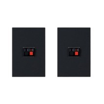 제일ELC 스피커잭 1구 콘센트 다크블랙, 2개