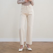 여성용 네츄럴 난스판 와이드진 CU6W27