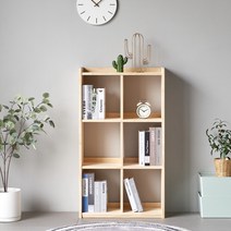 착한목수 소나무 DIY 원목책장 3단 600