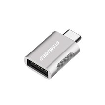 스타쉴드 USB 3.0 A타입-C타입 OTG젠더, 실버, 28mm