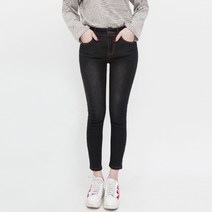 가비진 여성용 스판 데님 스키니 팬츠