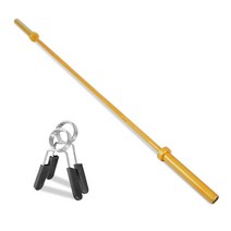 아리프 STEEL MAX 600 중량 탄력봉 2200mm + 스프링 마구리 2p, 골드(탄력봉), 1세트