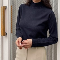 트위 여성용 레너 캐시미어 반폴라 니트 tnt0310