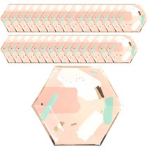 일회용 파티용 비스포크 종이접시 22.5cm, 1개입, 30개