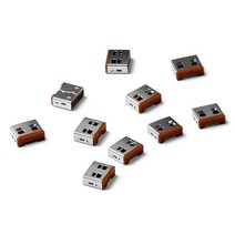 스마트키퍼 USB 포트락 브라운 10p, UL03P1