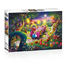 이상한 나라의 앨리스 티파티 직소퍼즐 KD1000-017, 혼합색상, 1000피스