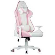 쿨러마스터 CALIBER R1S 게이밍 중역의자, Rose White