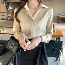 앤의 옷장 여성 긴팔 셔츠 블라우스