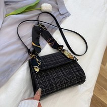 투웨이 스카프 스트랩 크로스 미니백