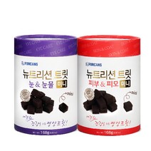 포켄스 강아지 뉴트리션 트릿 미니 168g x 2종 세트, 1세트, 눈 눈물, 피부 피모