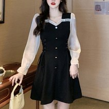 포플러앤씨 루밍 끈장식 원피스