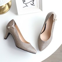 멜팅나인 여성용 블링블링 보석 펌프스 7cm JT070
