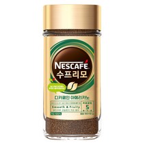 네스카페 수프리모 디카페인 아메리카노 병, 1개입, 1개, 100g