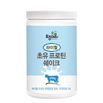 토종마을 하이퀄 초유 프로틴 쉐이크, 450g, 1개