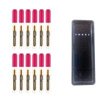 모나미 프로 페인트마카 핑크 12p + 매표 펜접시 C형, 1세트