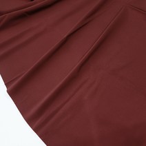 얇은 사계절 폴리스판 대폭 원단, 1 플럼레드