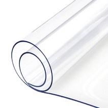 예피아 PVC 모서리 라운딩 매트 2mm, 투명, 폭 40cm x 길이 80cm