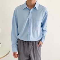 엠앤디 남성용 링클프리 세미루즈핏 카라셔츠
