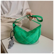 소리달 아인푸 데일리 퀄팅 볼륨 입체 크로스 포인트 키링 슬링백