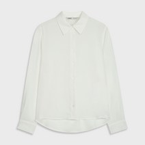 미쏘 베이직 셔츠형 블라우스