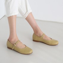 단골언니 여성용 티그링 메리제인 K 플랫슈즈