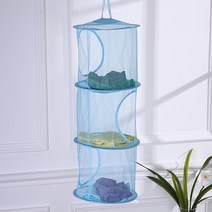 접이식 캠핑 의류 식기 건조망, 01 파란색, 1개