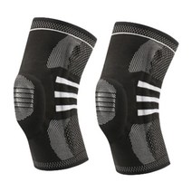 빌리네집 실리콘 무릎 보호대 블랙화이트, 2개