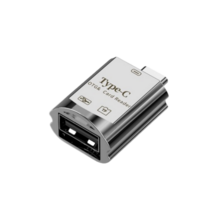 스타리움 OTG C 타입 USB 카드 리더기, 25mm, 실버, 1개