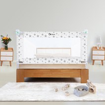 끌라로 베이직 슬라이딩 침대 안전가드 150cm, 별화이트