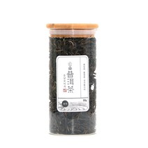 운남보이차 생차 유리병 L, 50g, 1개
