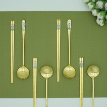 감동EL 골드문 골프 금수저 4인 가족 선물세트, 1세트, 5종