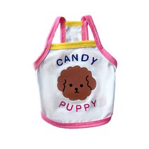 반려동물 퍼피 나시티 CT020, 핑크