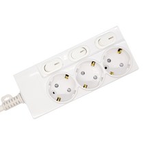 세이브탭 대한이라이트 개별형 멀티탭 3구 DHM-SWG3C, 3m, 1개