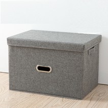 세이프탑 튼튼한 패브릭 박스 M, 01 회색, 1개