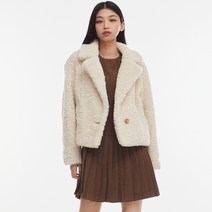 미쏘 여성용 테일러드 숏 자켓