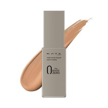 케이트 리얼 커버 세미 매트 리퀴드 파운데이션 30ml, 02 웜 아이보리, 1개