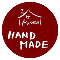 핸드메이드 포장 스티커, 100개, 브라운