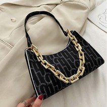 지지 두꺼운 포인트 체인 핸드백