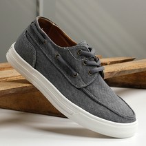 이제이슈즈 남성용 들아테네 캐주얼 보트 스니커즈